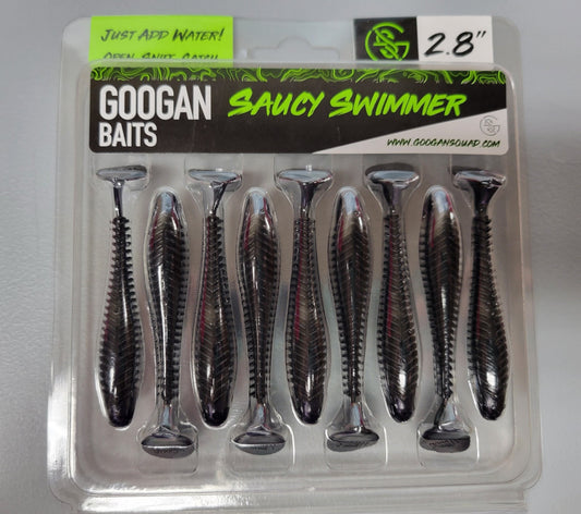 Googan 2.8" Saucy Swimmer Black