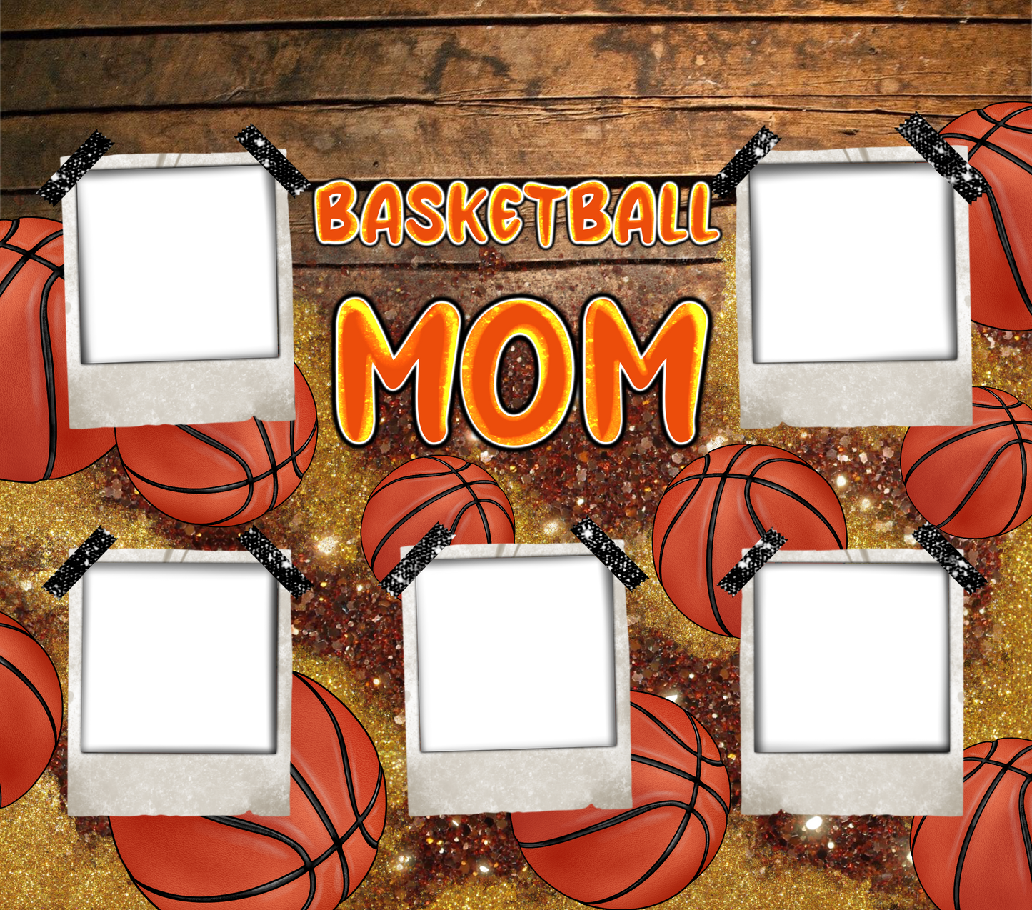 Customized 20oz Tumbler Basketball Mom
