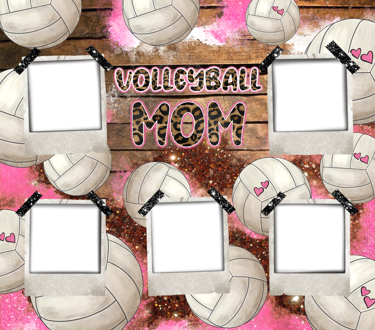 Customized 20oz Tumbler Volleyball Mom