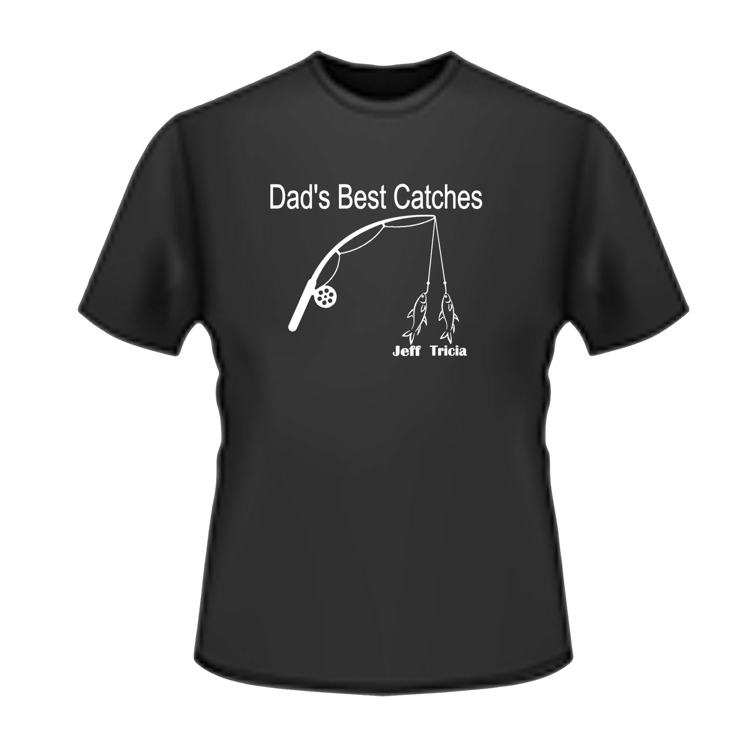 Fathers Day Dad Fishing Shirt