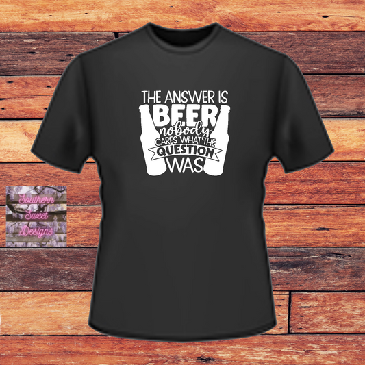 The Answer is Beer